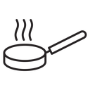Frying pan icon
