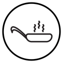 Frying pan icon