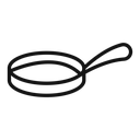 Frying pan icon