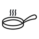 Frying pan icon