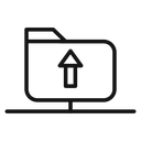 FTP navigate up icon