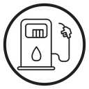 Fuel pump icon
