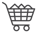 Full cart icon