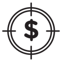 Funds hunting icon