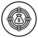 Funds hunting icon