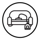 Furniture dry cleaning icon