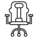 Gaming chair icon