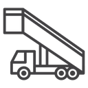 Gangway truck icon