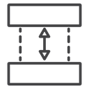 Gap Black Outline icon