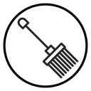 Garden fork icon