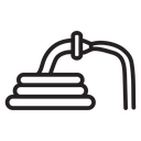 Garden hose icon