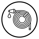 Garden hose icon