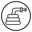 Garden hose icon