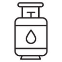 Gas cylinders icon