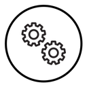 Gears icon