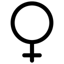 Gender equality set icon