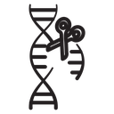 Genome editing icon