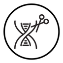 Genome editing icon