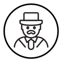 Gentleman icon