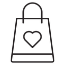 Gift bag icon