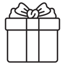 Gift box icon