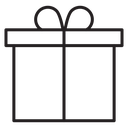 Gift box icon