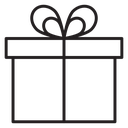Gift box icon