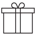 Gift box icon