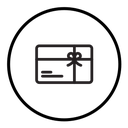 Gift card icon