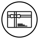 Gift Card Ribbon Bow icon