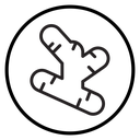 Ginger Black Outline icon