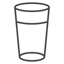 Glass icon