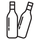 Glass bottle icon