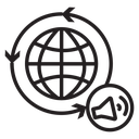 Global campaign icon