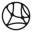 Global technology icon