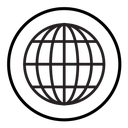 Globe icon