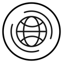 Globe icon