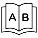 Glossary Open Book icon