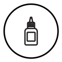 Glue bottle icon