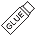 Glue stick icon