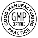 GMP Good Manufacturing Practice Black Outline icon