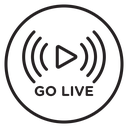 Go live icon