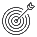 Goal setting icon