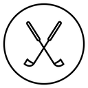 Golf club 2 icon