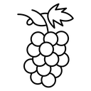 Grape Bunch Leaf Tendril icon