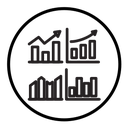 Graph chart icon