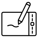 Graphic tablet 2 icon