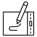 Graphic tablet 3 icon