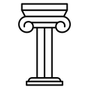 Greek Pillar Column icon