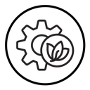 Green technology icon